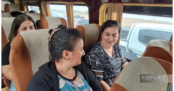 В село Ханюрду Ходжалинского района выехала очередная группа переселенцев