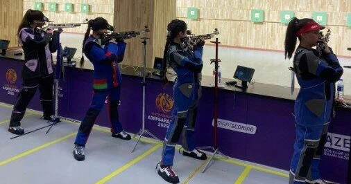 Gəncədə III MDB Oyunlarına test xarakteri daşıyan güllə atıcılığı üzrə çempionat keçirilir FOTO