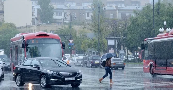 Bakıdakı yağış aylıq normanın 133% ni təşkil edir