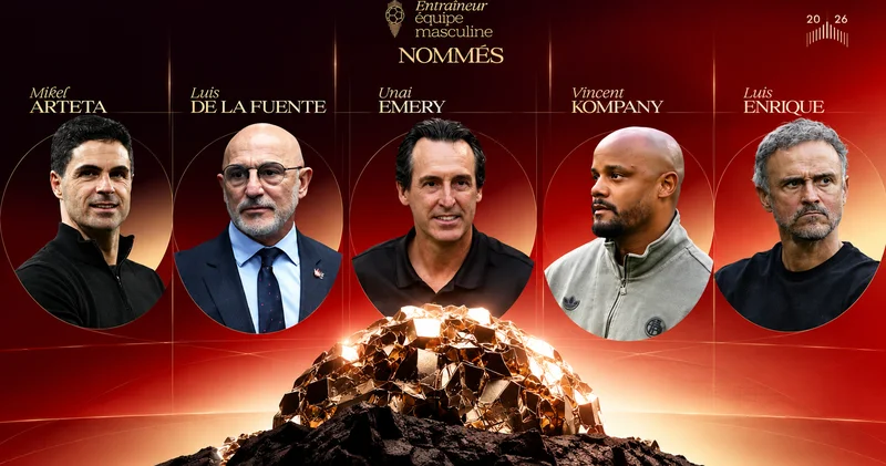 “France Football” ilin ən yaxşı məşqçisi namizədlərini açıqlayıb