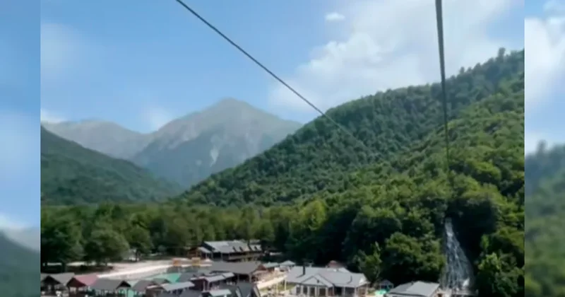 В Шеки в зоне отдыха оборвалась канатная дорога, погибли два человека