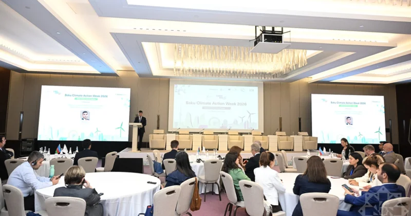 “Bakı İqlim Fəaliyyəti Həftəsi 2026” çərçivəsində dayanıqlı rəqəmsallaşmaya dair panel sessiya keçirilir