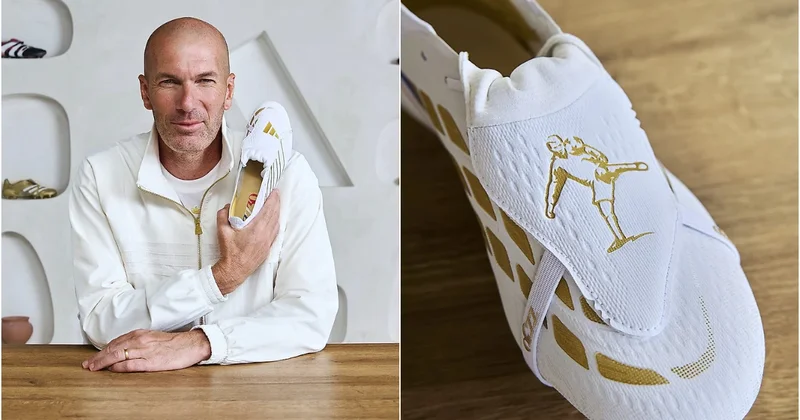 “Adidas” Zidanın şərəfinə dəbdəbəli butslar hazırladı FOTO/VİDEO
