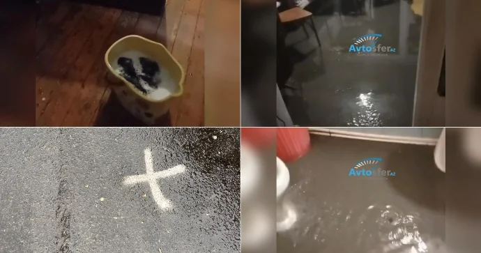 Agentlik yolu təmir etdi; vətəndaşın evini su basdı VİDEO