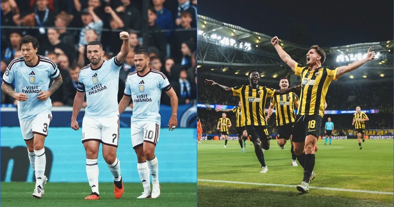Liqa mərhələsinə Aston Villa və AEK Afina qələbə ilə başladı