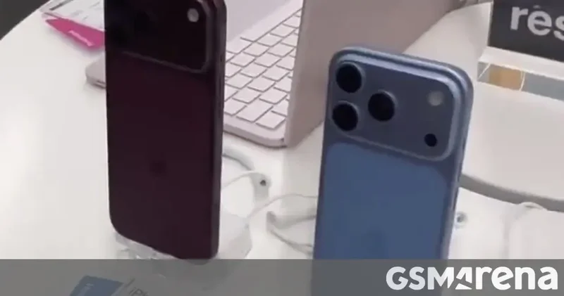 iPhone 18 Pro mavi, Pro Max isə tünd albalı olacaq