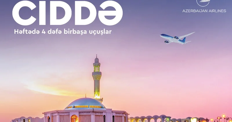 Azərbaycan Hava Yolları Ciddəyə müntəzəm uçuşları bərpa edir
