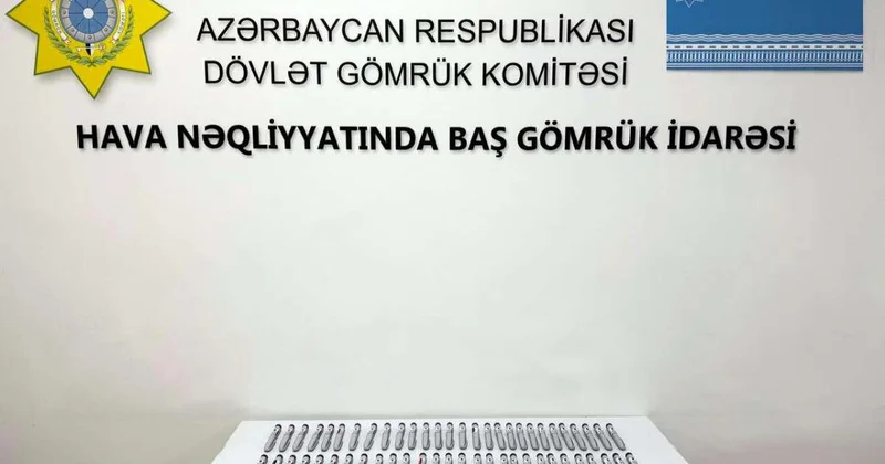 Bakıya gələn sərnişində gizlədilən dərman vasitələri aşkarlanıb