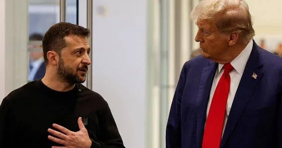 Vladimir Zelenski Donald Trampla görüşəcək FOTO