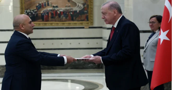Ərdoğan ölkəmizin Türkiyədəki yeni səfirini qəbul edib