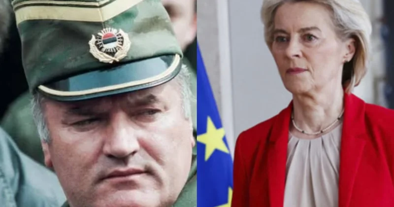 AK Prezidenti Bosniya qəssabı nın dəfninə gedənləri TƏNQİD ETDİ