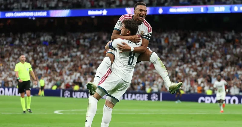 ÇL: “Real” evdə sevindi, Belçikada beşqollu dram