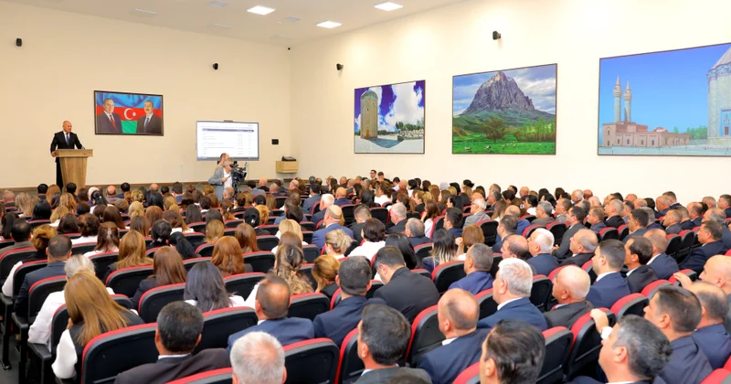 Naxçıvanda təhsil işçilərinin sentyabr konfransı keçirilib