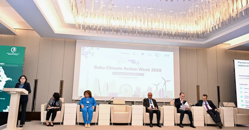 BCAW2026: “Çoxmühitli erkən xəbərdarlıq sistemlərinə AI inteqrasiyasının üstünlükləri və çətinlikləri” mövzusu müzakirə olunub