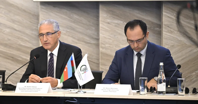 Muxtar Babayev: Artıq iqlim dəyişikliyini müşahidə etmirik, onu birbaşa yaşayırıq
