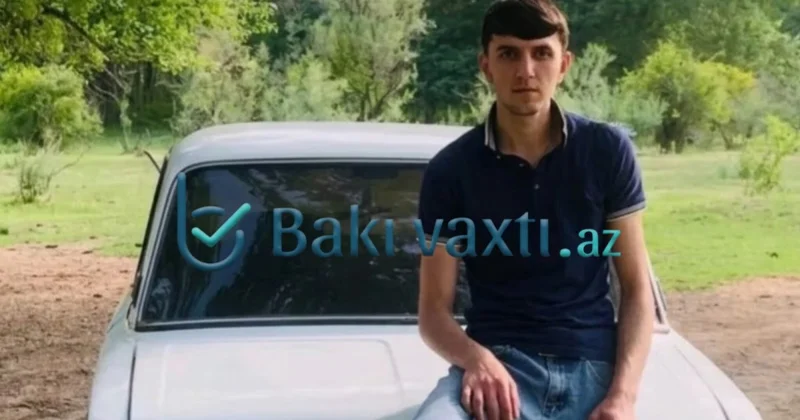 Tovuzda qəzada ölən gəncin FOTOSU