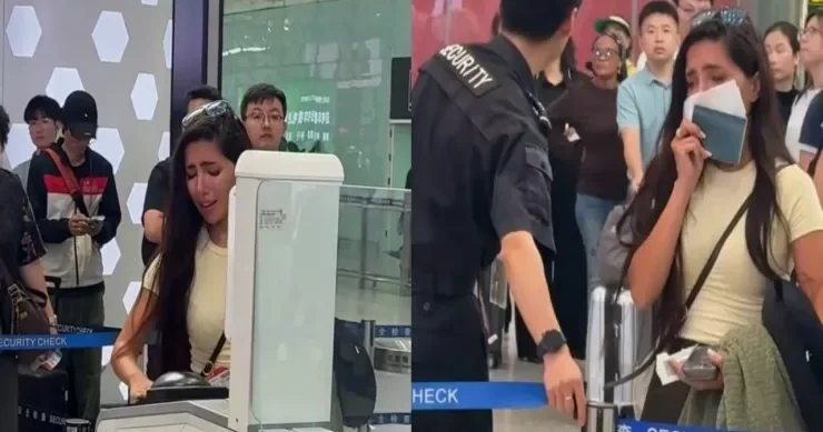Azərbaycanın məşhur bloqeri Çin hava limanından buraxılmadı VİDEO