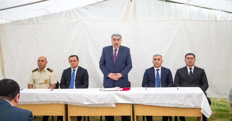 Salyanda sakinlərlə səyyar qəbul keçirildi GÖRÜNTÜ