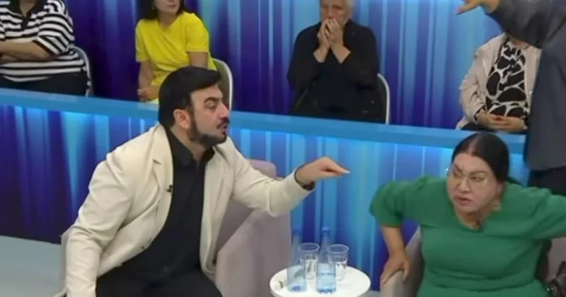 Canlı yayımda gərginlik: Toliklə vəkil dalaşdı Video