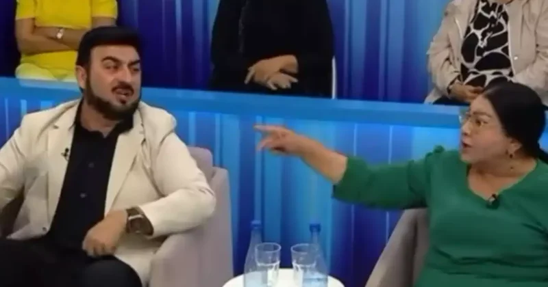 Efirdə gərgin anlar!