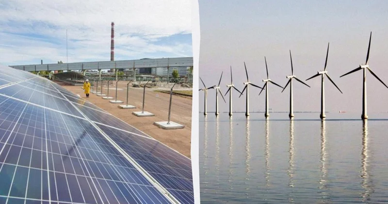 Tarixdə ilk dəfə: Dünyada günəş və küləkdən elektrik enerjisi istehsalı kömürü ötdü