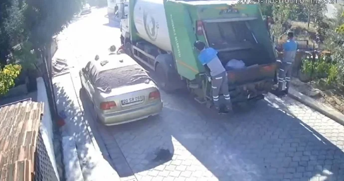 Zibil maşını ilə yaşlı qadının üstündən keçdilər, xəbərləri olmadı ANBAAN VİDEO