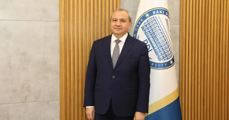 THE BDU rektorunun müsahibəsini dərc etdi FOTO