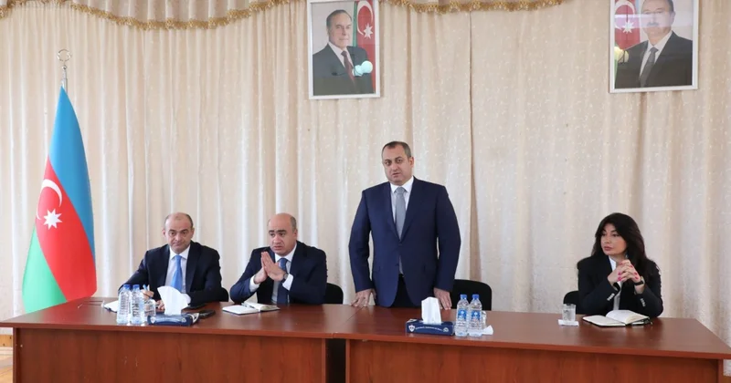 Suraxanıda Adil Əliyevin səyyar görüşləri davam edir FOTOLAR
