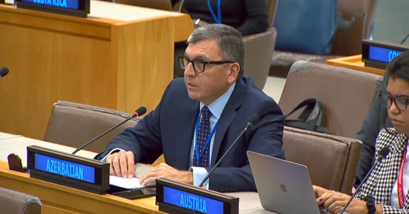 Постпред Азербайджана при ООН рассказал о мерах по защите прав человека и постконфликтном восстановлении (ФОТО)