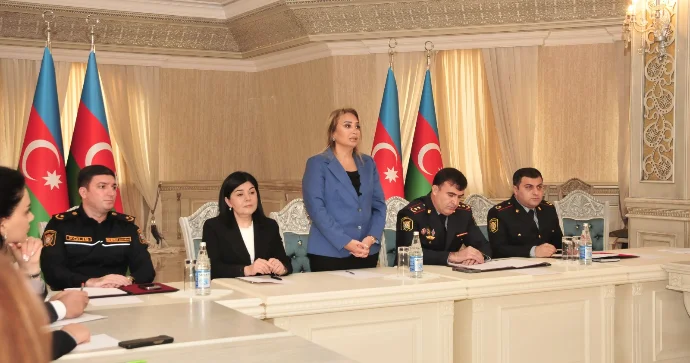 Abşeron Rayon Polis İdarəsinin təşəbbüsü ilə görüş keçirildi FOTO