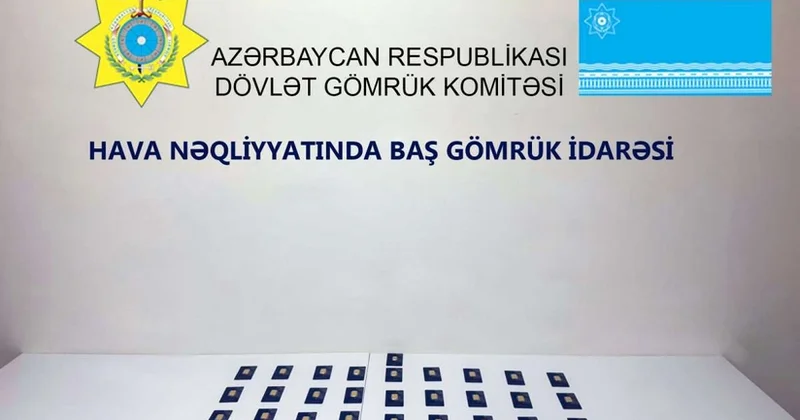 Из Дубая в Баку пытались незаконно ввезти 37 золотых слитков Minval Politika