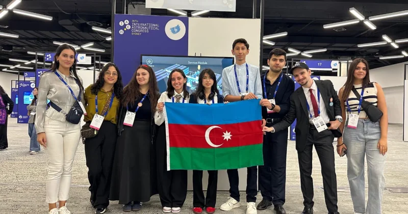 Pedaqoji Universitetin tələbəsi Sidneydə keçirilən Beynəlxalq Astronavtika Konqresində iştirak edib