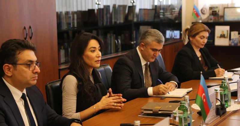 Ombudsman Səbinə Əliyeva Macarıstanın Konstitusiya Məhkəməsinin hakimi Akos Kozma ilə görüşüb
