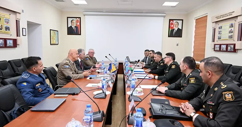 Первые штабные переговоры между министерствами обороны Азербайджана и Боснии и Герцеговины ФОТО