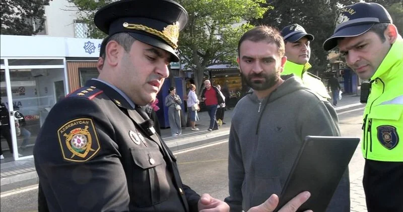 Polis piyadalara ölüm anlarını göstərdi FOTO KONKRET