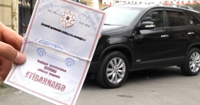 Avtomobil etibarnaməsi ləğv edilə bilər Ekspertlərdən yeni təkliflər