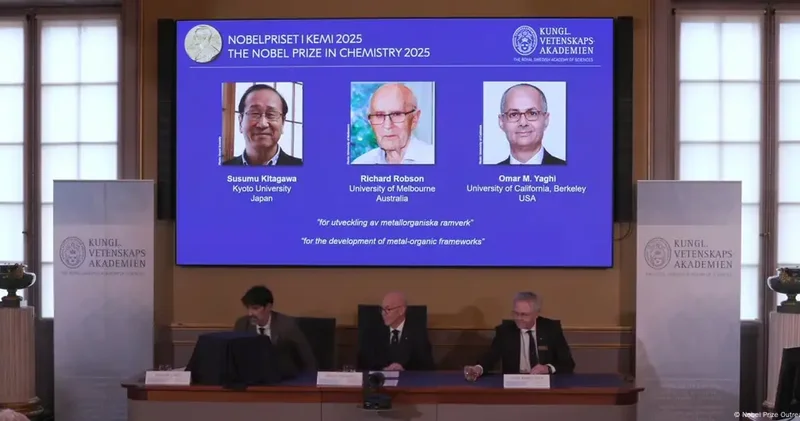 “2025 ci il üçün kimya üzrə Nobel mükafatı: İnsanlıq üçün “molekulyar inqilab“ “Deutsche Welle“