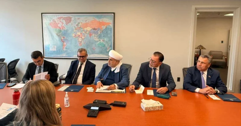 Qafqaz Müsəlmanları İdarəsinin sədrinin Amerika Birləşmiş Ştatlarına səfəri davam edir