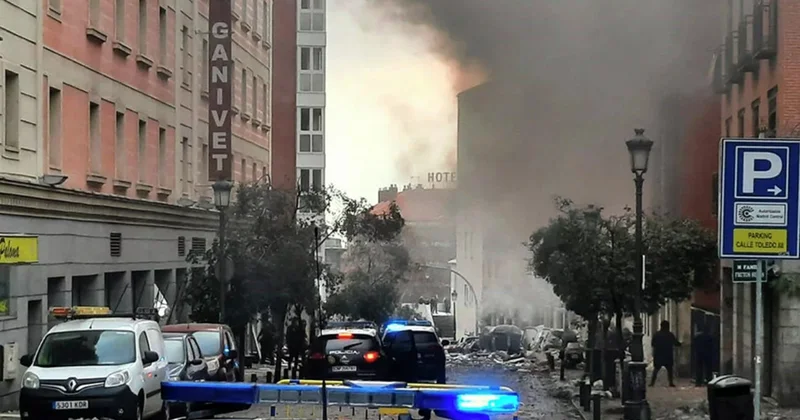 Madridin mərkəzində binanın çökməsi nəticəsində ölənlərin sayı AÇIQLANDI
