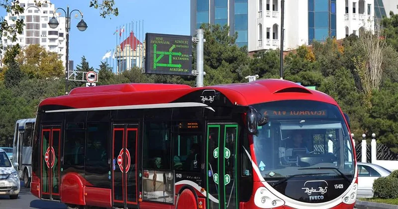 Для бакинских автобусов тестируют MaaS Новинка для пассажиров