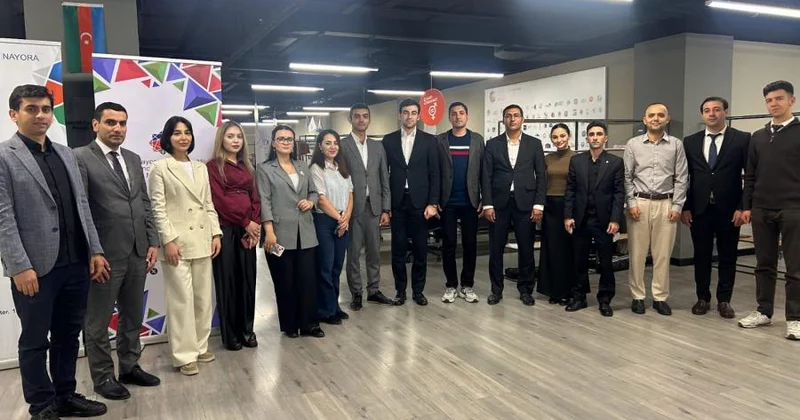 Dünya Gənc Türk Yazarlar Birliyi ilə Gənclər Təşkilatları Milli Şurası arasında görüş keçirilib