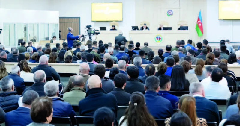 Zərərçəkmişlərin hüquqi varislərinin ittihamları dinlənilib