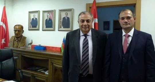 AXCP sədrinin müavini Tuğrul Türkeş ilə görüşüb