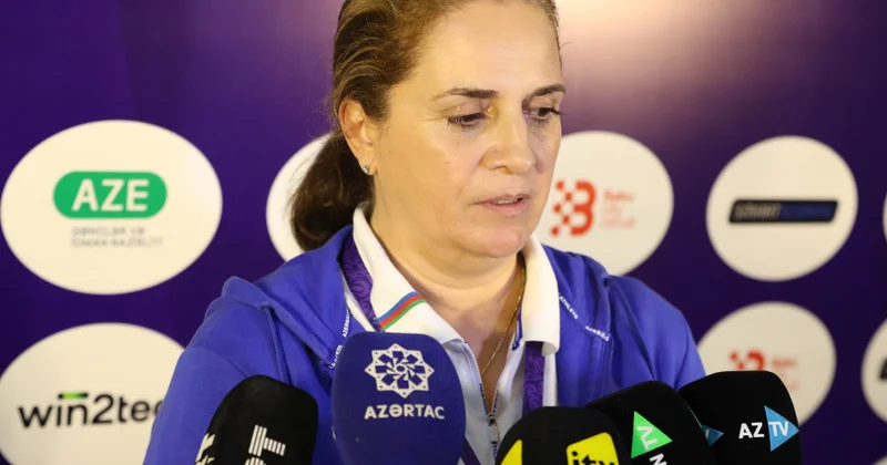 Bədii gimnastika millisinin məşqçisi: Qazanılan medallar hazırlıqlarımızın nəticəsidir