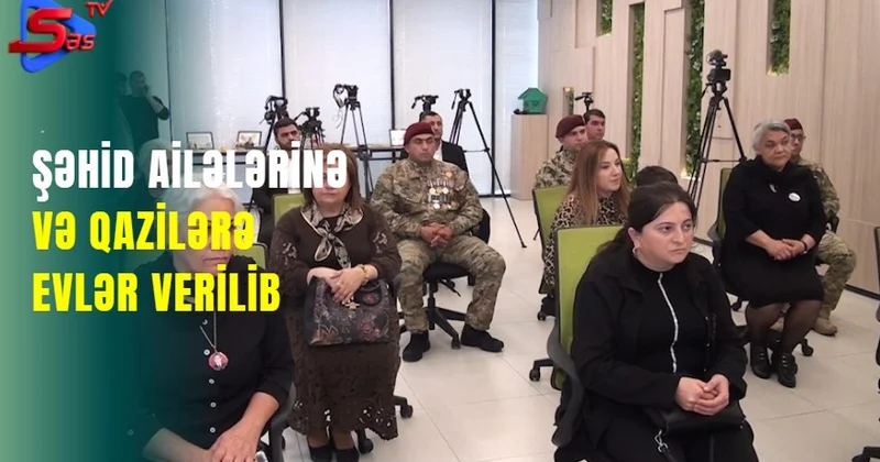 100 mənzil təhvil verildi