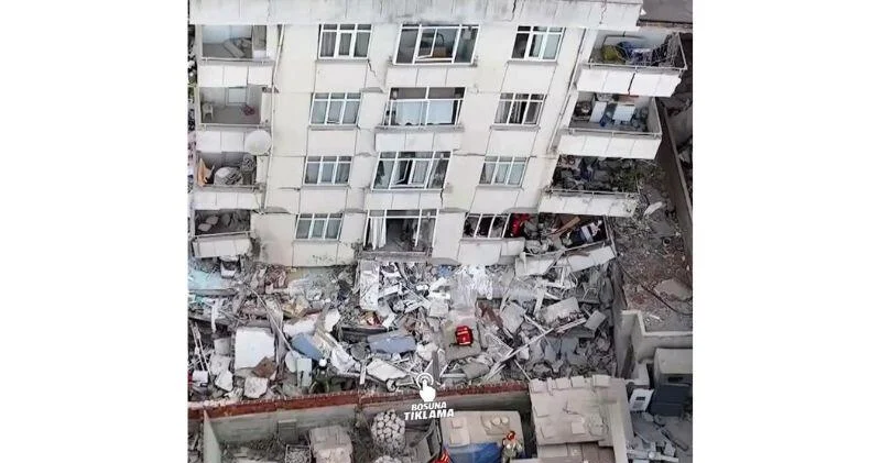В Стамбуле частично обрушился многоэтажный дом ВИДЕО