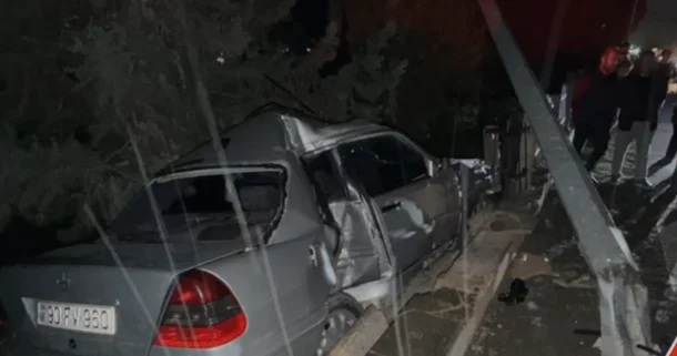 Yeddi yaşlı qızın öldüyü qəzanın ANBAAN GÖRÜNTÜLƏRİ