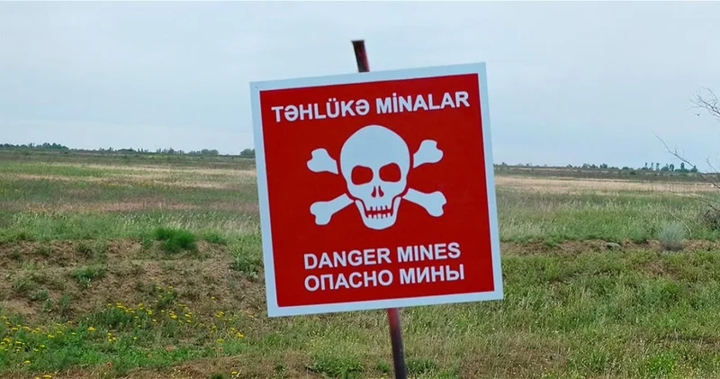 В Джебраиле на мине подорвался местный житель
