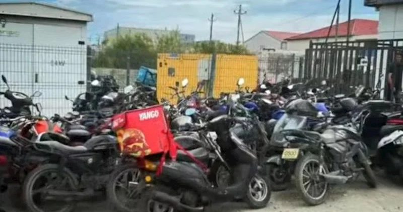 Səs küy yaradan 23 motosiklet sürücüsü məsuliyyətə cəlb edildi Video