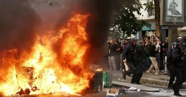 Fransada etirazlarda saxlanılanların sayı açıqlandı